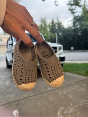 Toddler natives Slip-On Water Shoes in gray